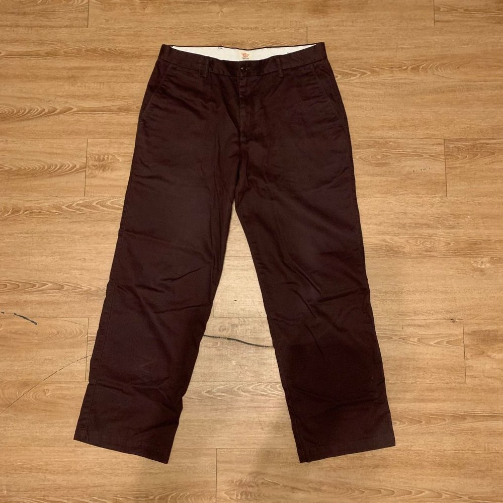 Purple/Brown Dockers Pants Size 34 x 30
